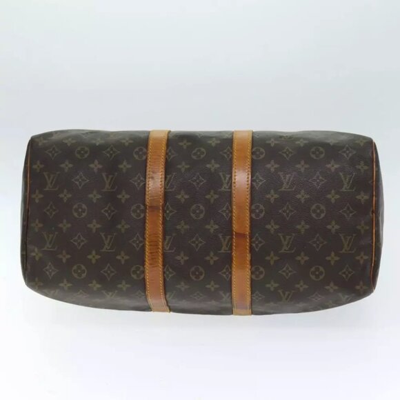 LOUIS VUITTON Monogram Keepall 45 Boston Bag M41428 LV Auth 74369 - Picture 5 of 9